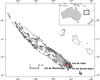 Fig.S1: Location of the three studied sites in the south of the main island © F. Carriconde/Science Direct